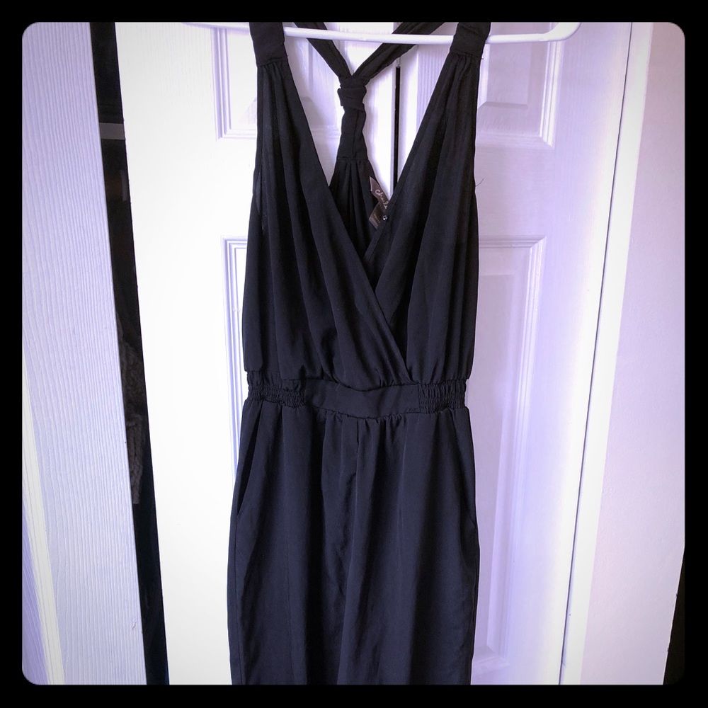 Black jumpsuit